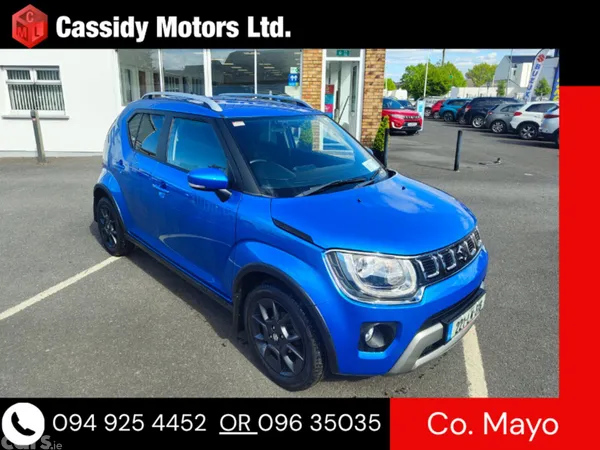 Suzuki Ignis Hatchback, Petrol Hybrid, 2022, Blue
