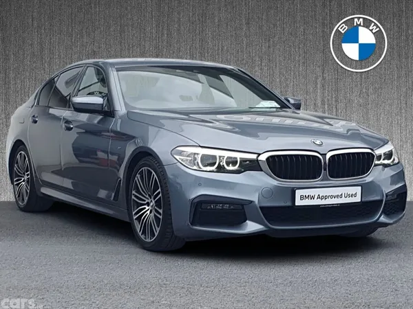 BMW 5-Series Saloon, Diesel, 2019, Blue