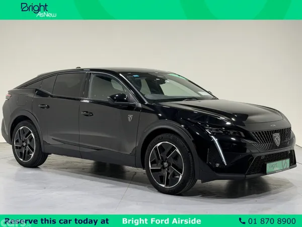Peugeot 408 Hatchback, Petrol, 2023, Black