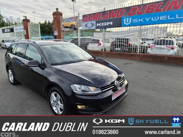 Volkswagen Golf Estate, Petrol, 2016, Black