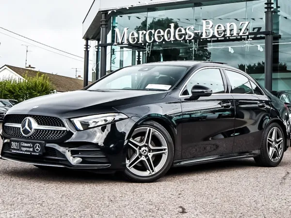 Mercedes-Benz A-Class Saloon, Petrol, 2021, Black