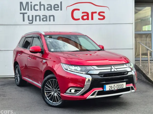 Mitsubishi Outlander SUV, Petrol Plug-in Hybrid, 2021, Red