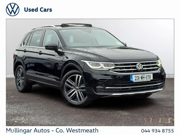 Volkswagen Tiguan SUV, Diesel, 2023, Black