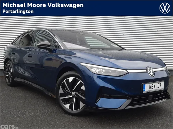 Volkswagen ID.7 Saloon, Electric, 2027, Blue