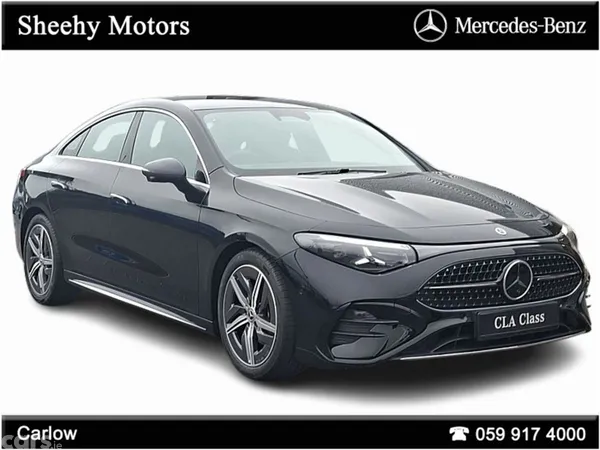 Mercedes-Benz CLA Saloon, Petrol Hybrid, 2027, Black