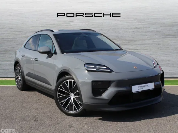 Porsche Macan SUV, Electric, 2026, Grey