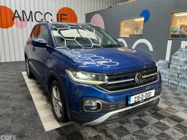 Volkswagen T-Cross SUV, Petrol, 2023, Blue