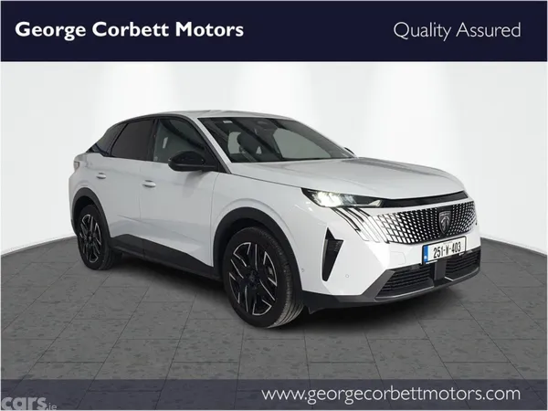 Peugeot 3008 SUV, Petrol Hybrid, 2025, White