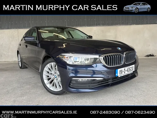 BMW 5-Series Saloon, Diesel, 2019, Blue