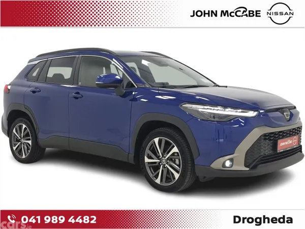 Toyota Corolla Cross SUV, Petrol Hybrid, 2024, Blue