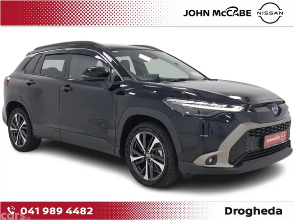 Toyota Corolla Cross SUV, Petrol Hybrid, 2023, Black