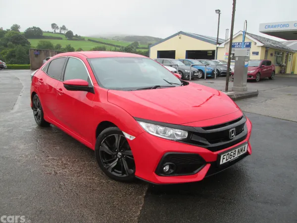 Honda Civic Hatchback, Diesel, 2019, Red