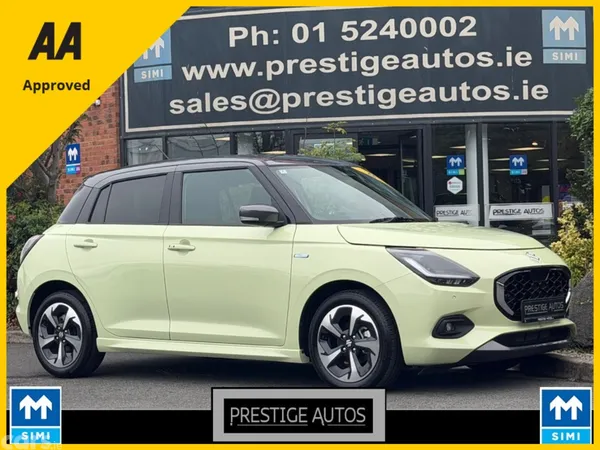 Suzuki Swift Hatchback, Petrol Hybrid, 2024, Green