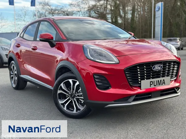 Ford Puma SUV, Petrol Hybrid, 2027, Red