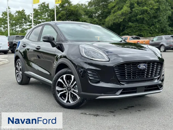 Ford Puma SUV, Petrol Hybrid, 2027, Black