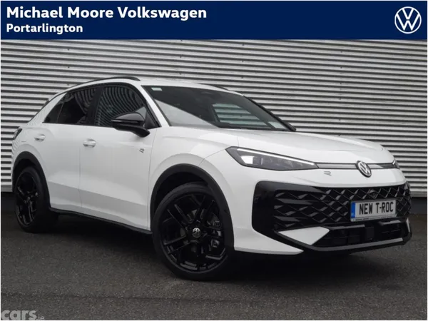 Volkswagen T-Roc SUV, Petrol Hybrid, 2026, White