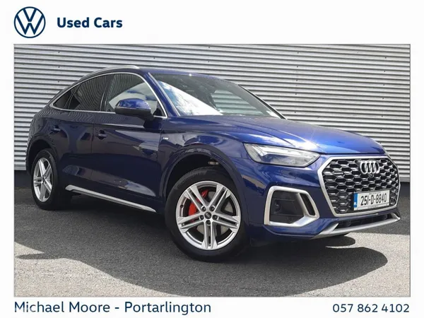 Audi Q5 SUV, Petrol Plug-in Hybrid, 2025, Blue