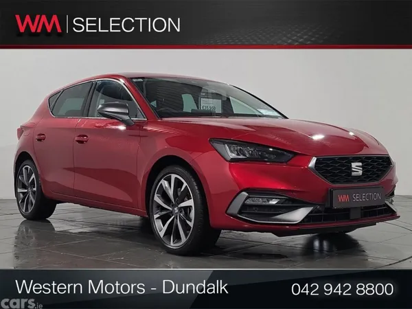 SEAT Leon Hatchback, Petrol Plug-in Hybrid, 2025, Red