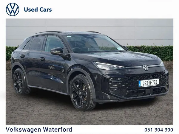 Volkswagen T-Roc SUV, Petrol, 2026, Black