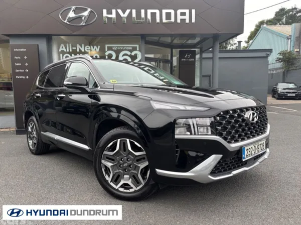 Hyundai Santa Fe Estate, Petrol Plug-in Hybrid, 2023, Black