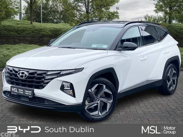 Hyundai Tucson SUV, Petrol Plug-in Hybrid, 2022, White