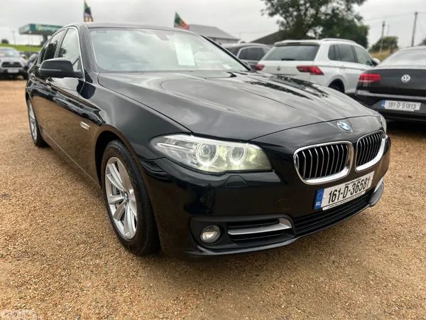 BMW 5-Series Saloon, Diesel, 2016, Black