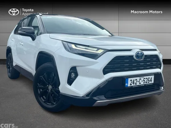 Toyota RAV4 SUV, Petrol Hybrid, 2024, White
