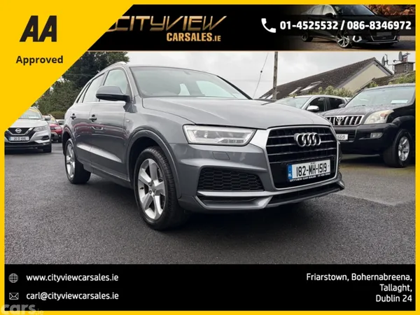 Audi Q3 SUV, Diesel, 2018, Grey
