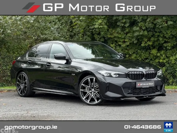 BMW 3-Series Saloon, Petrol Plug-in Hybrid, 2023, Black