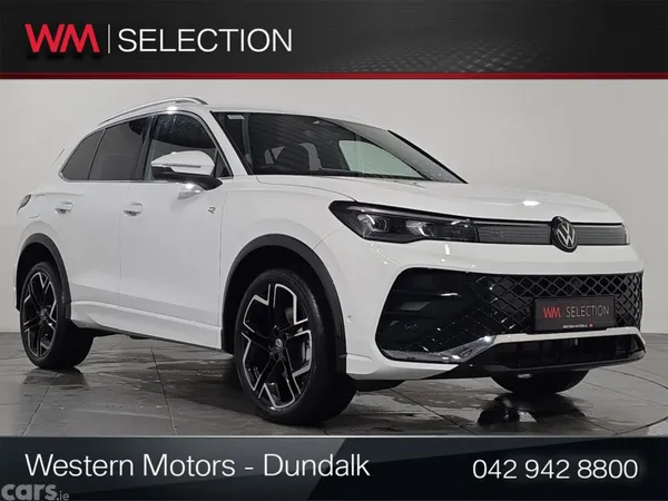 Volkswagen Tiguan SUV, Petrol Plug-in Hybrid, 2026, White