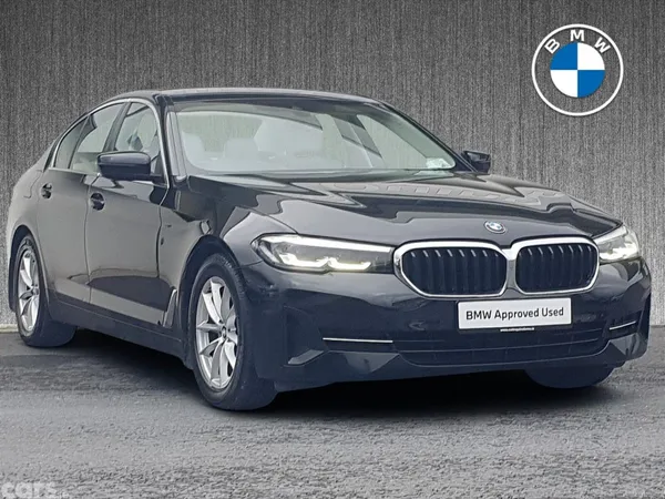 BMW 5-Series Saloon, Diesel, 2021, Black