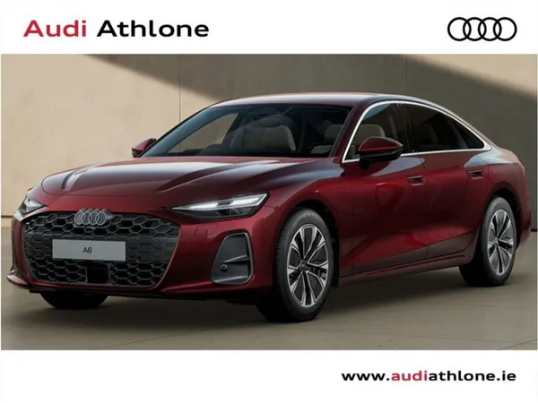 Audi A6 Saloon, Diesel Hybrid, 2027, Red