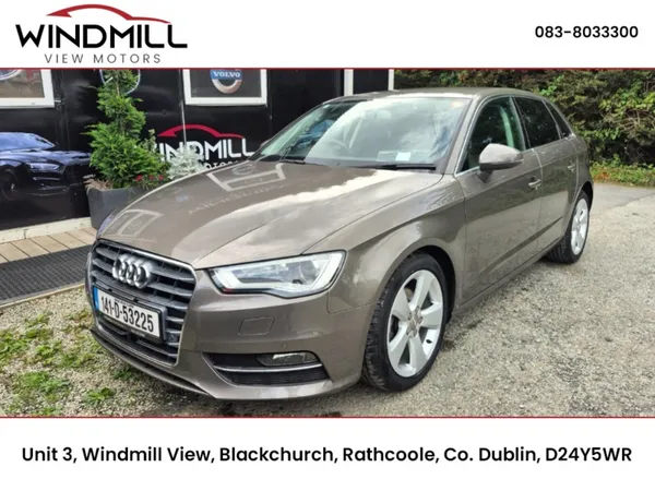 Audi A3 Hatchback, Petrol, 2014, Brown