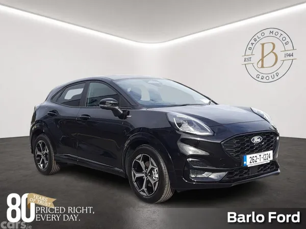 Ford Puma Hatchback, Petrol Hybrid, 2026, Black