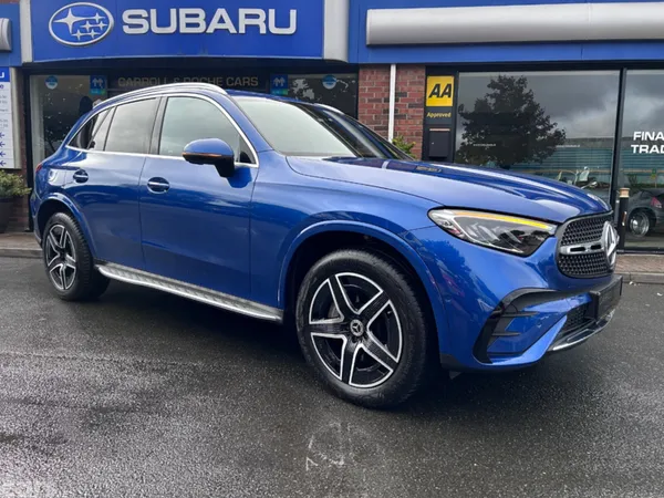 Mercedes-Benz GLC SUV, Petrol Plug-in Hybrid, 2023, Blue