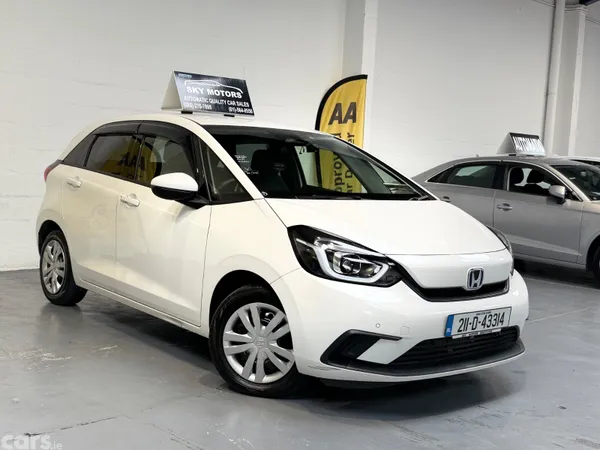 Honda Jazz Hatchback, Petrol Hybrid, 2021, White