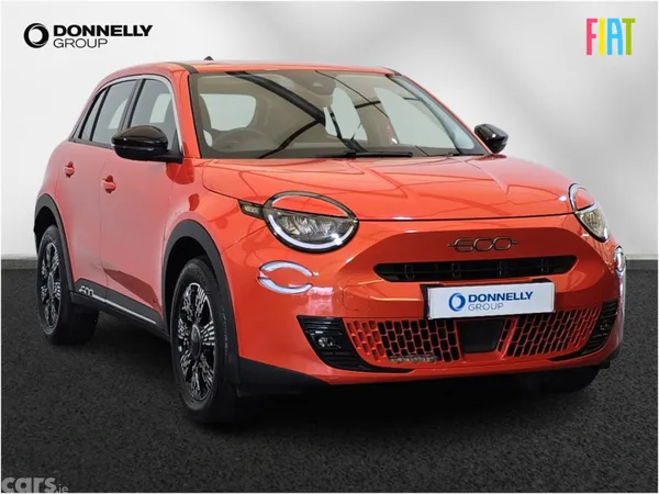 Fiat 600 Hatchback, Petrol, 2025, Orange