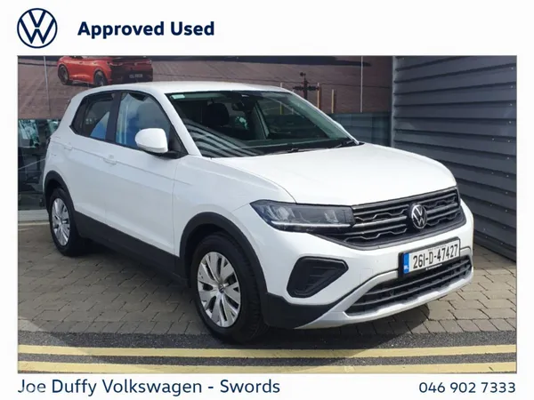 Volkswagen T-Cross Estate, Petrol, 2026, White