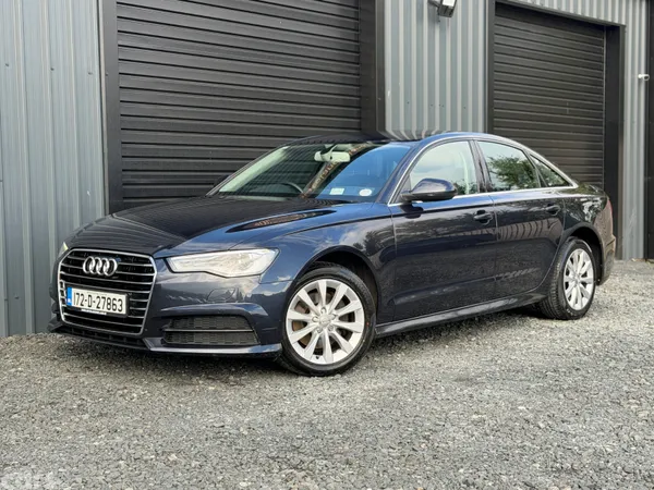 Audi A6 Saloon, Diesel, 2017, Blue