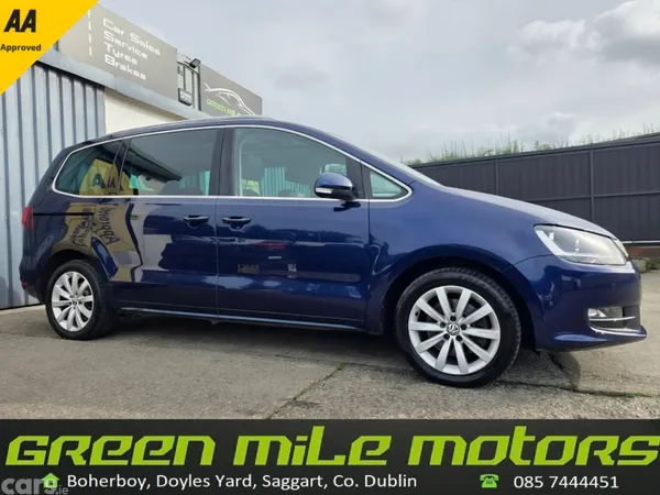 Volkswagen Sharan MPV, Diesel, 2018, Blue