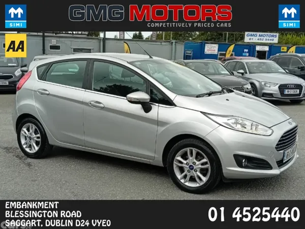 Ford Fiesta Hatchback, Petrol, 2016, Silver