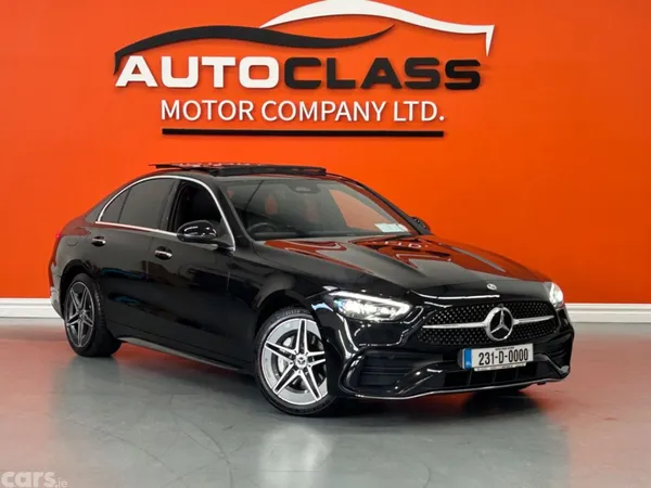 Mercedes-Benz C-Class Saloon, Petrol Plug-in Hybrid, 2023, Black