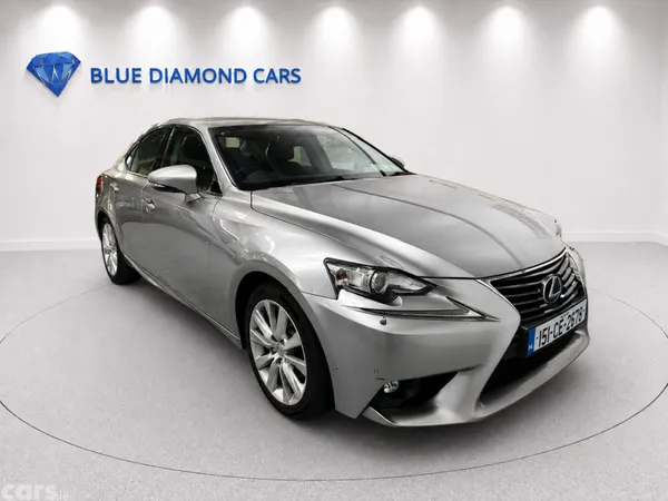 Lexus IS Saloon, Petrol Hybrid, 2015, Silver