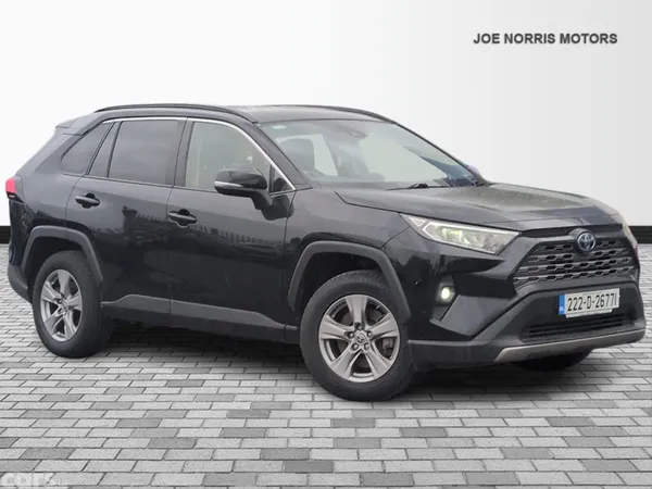 Toyota RAV4 SUV, Petrol Hybrid, 2022, Black