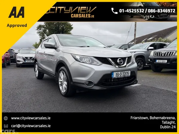 Nissan Qashqai MPV, Petrol, 2015, Silver