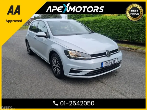 Volkswagen Golf Hatchback, Petrol, 2018, Silver