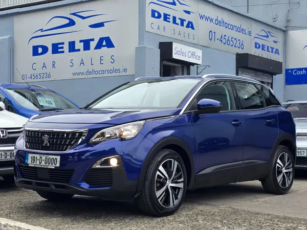 Peugeot 3008 SUV, Petrol, 2019, Blue