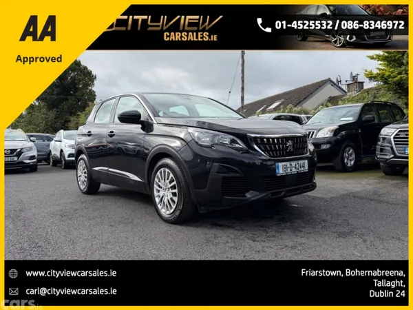 Peugeot 3008 MPV, Diesel, 2018, Black