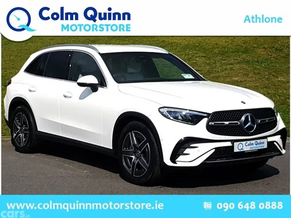 Mercedes-Benz GLC SUV, Diesel Hybrid, 2024, White