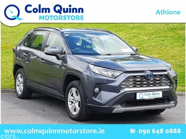 Toyota RAV4 SUV, Petrol Hybrid, 2021, Grey